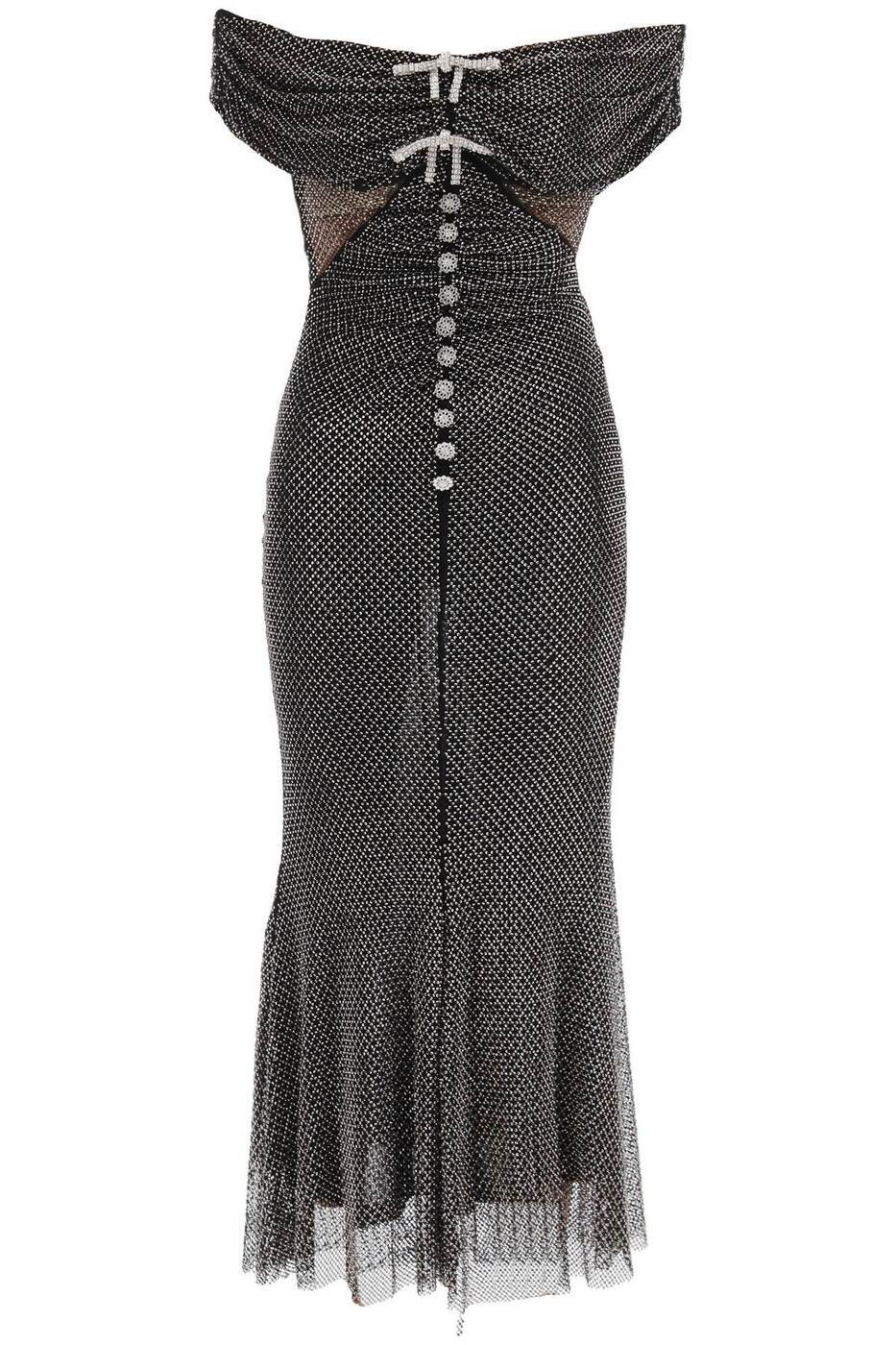 【クーポン配布中！】 セルフ ポートレート SELF PORTRAIT ワンピース ドレス レディース クリスマス Dresses 002M-B#BLACK 関税 送料無料 ラッピング無料 2024AW iaのサムネイル