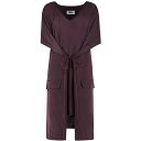 MM6 MAISON MARGIELA エムエム6 メゾン マルジェラ レッド Burgundy ドレス レディース 秋冬2022 S52CT0731S54902_227 【関税・送料無..