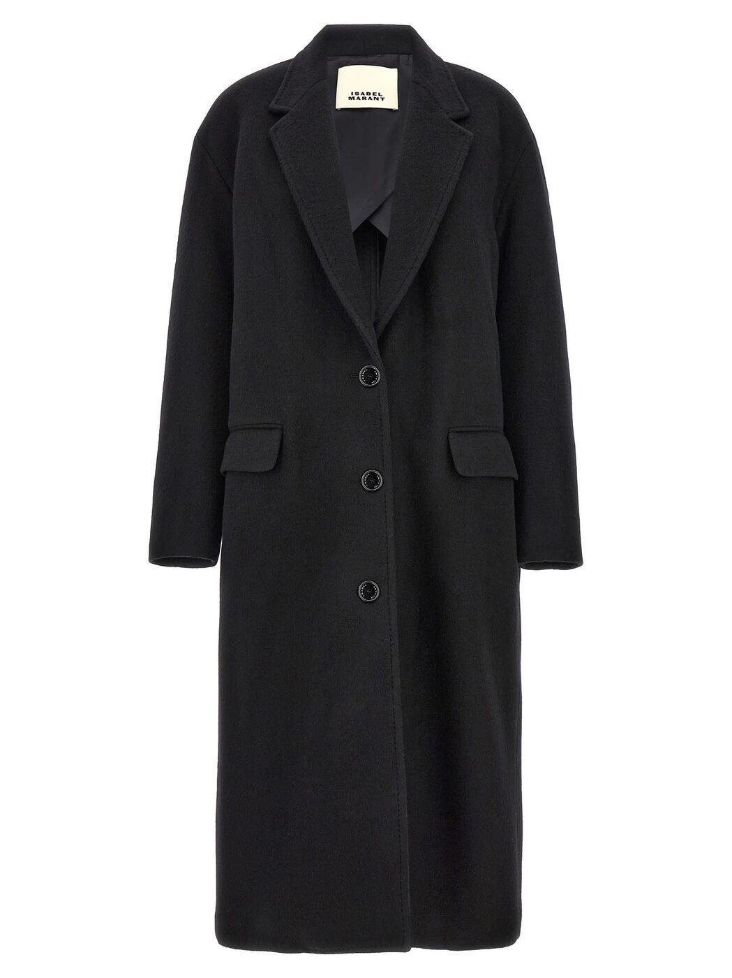 【本日ポイント4倍！】 イザベル マラン ISABEL MARANT トレンチコート コート レディース ブラック Coats and trench coats MA0265FAB3D03I_01BK Black 関税 送料無料 ラッピング無料 2024AW iaのサムネイル