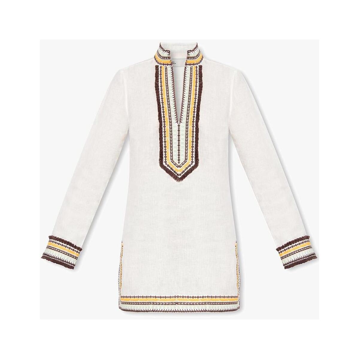 TORY BURCH トリー バーチ Bianco ドレス レディース 春夏2023 150420 100 【関税・送料無料】【ラッピング無料】 iaのサムネイル