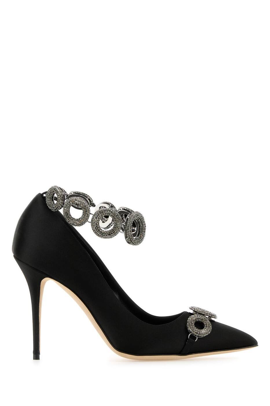 【本日ポイント4倍！】 マノロ ブラニク MANOLO BLAHNIK ハイヒール パンプス レディース クリスマス High heels ISTERA3242835 BLCK BLCK 関税 送料無料 ラッピング無料 2024AW iaのサムネイル