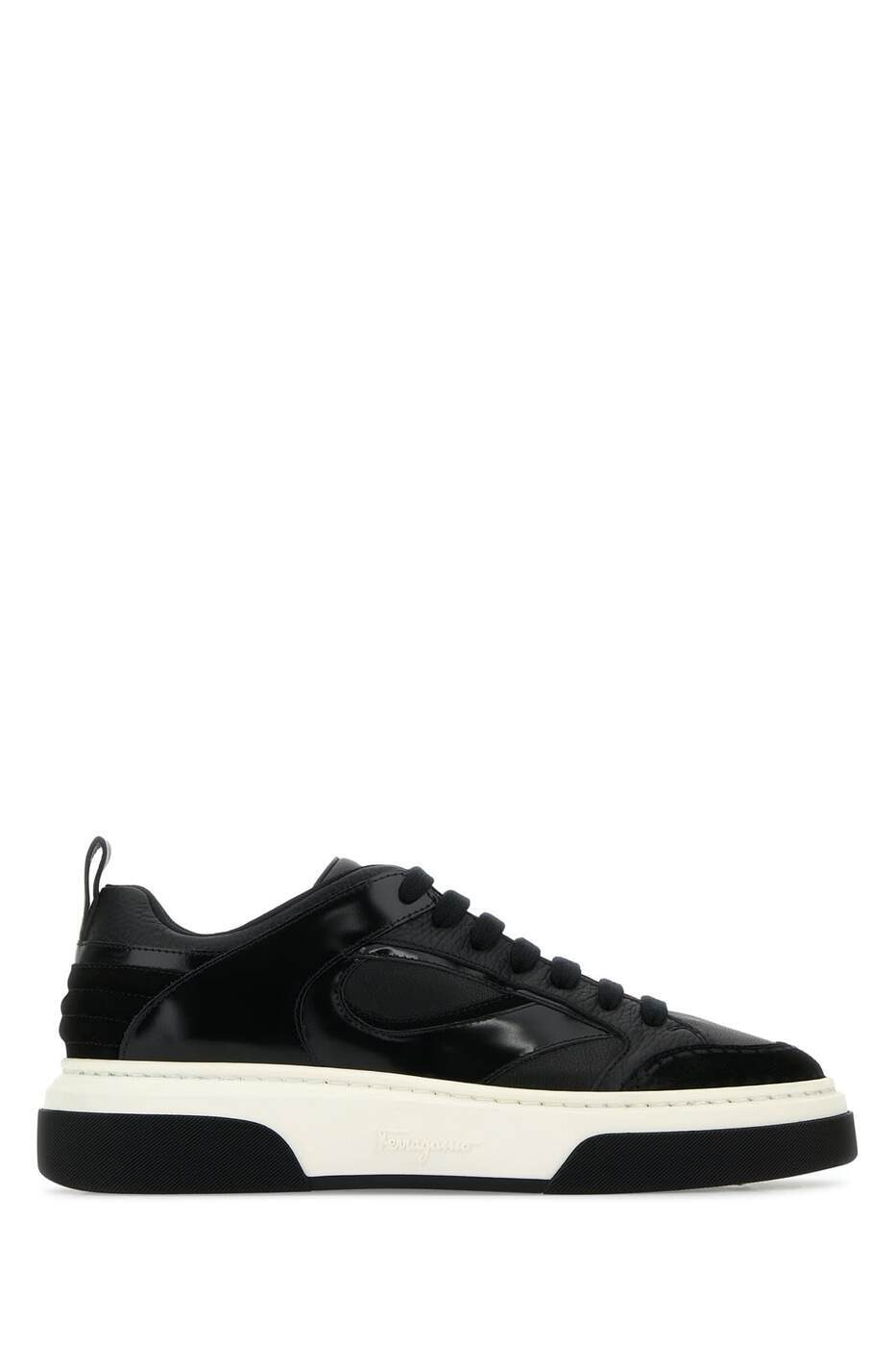 FERRAGAMO フェラガモ ブラック NERO スニーカー メンズ 秋冬2023 021276762559M NERO 【関税・送料無料】【ラッピング無料】 iaのサムネイル