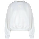 ALEXANDER WANG アレキサンダーワン ホワイト Bianco トレーナー レディース 春夏2023 4CC3221360- 100 【関税・送料無料】【ラッピング無料】 ia