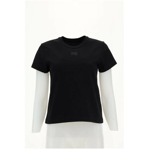 【15,000円以上ご購入で1,000円OFF！】 ALEXANDER WANG アレキサンダーワン ブラック Nero Tシャツ レディース 春夏2023 4CC3221358- 001 【関税・送料無料】【ラッピング無料】 ia