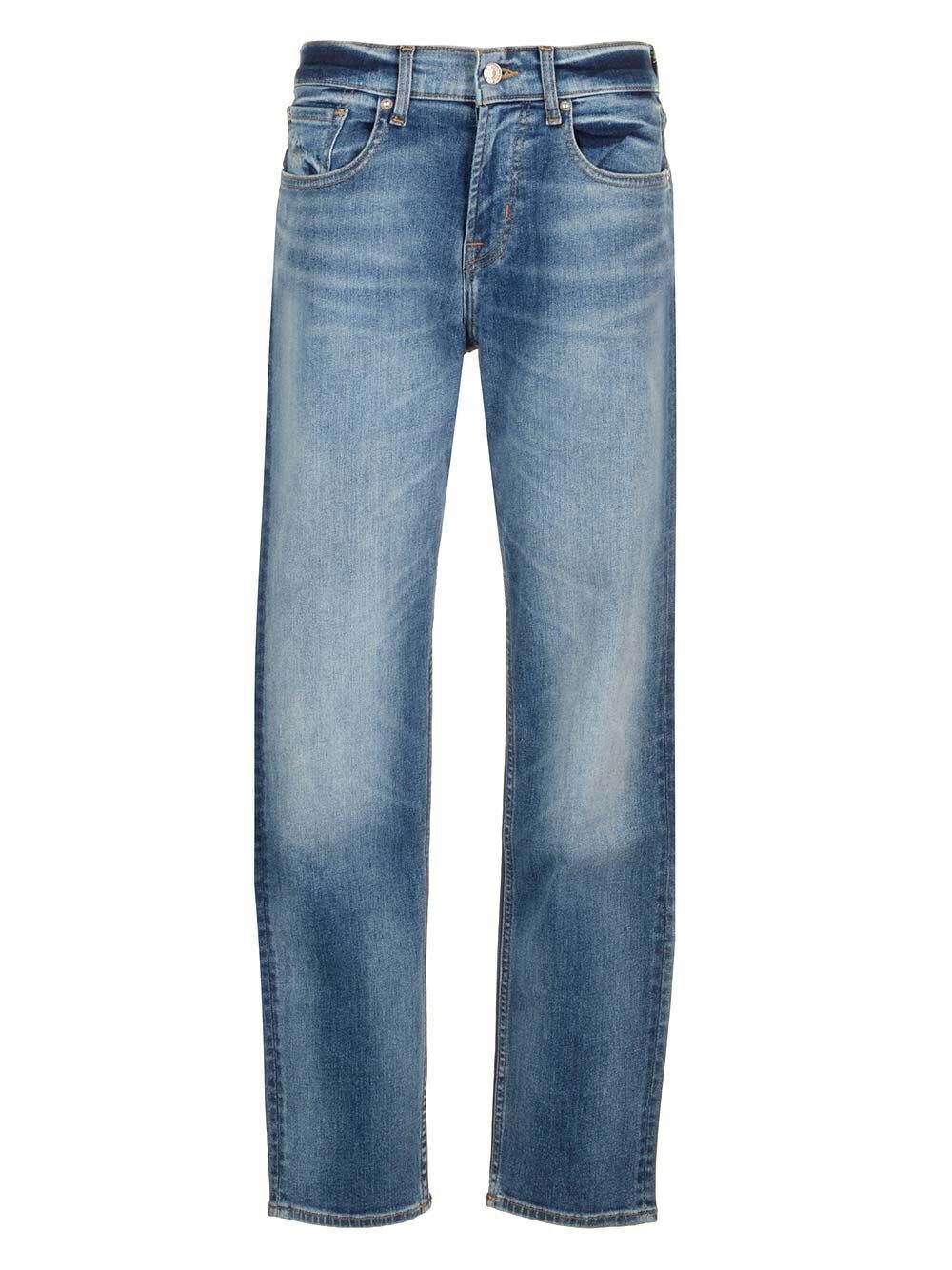 7 FOR ALL MANKIND セブンフォーオールマンカインド ブルー Blue デニム メンズ 秋冬2024 JSMXC890TOMID BLUE 【関税・送料無料】【ラッピング無料】 iaのサムネイル