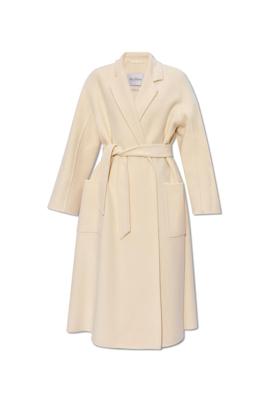 マックス マーラ MAX MARA トレンチコート コート レディース ホワイト クリスマス Coats and trench coats LUDMILLA2 2411011131600 001 Bianco 関税 送料無料 ラッピング無料 2024AW iaのサムネイル