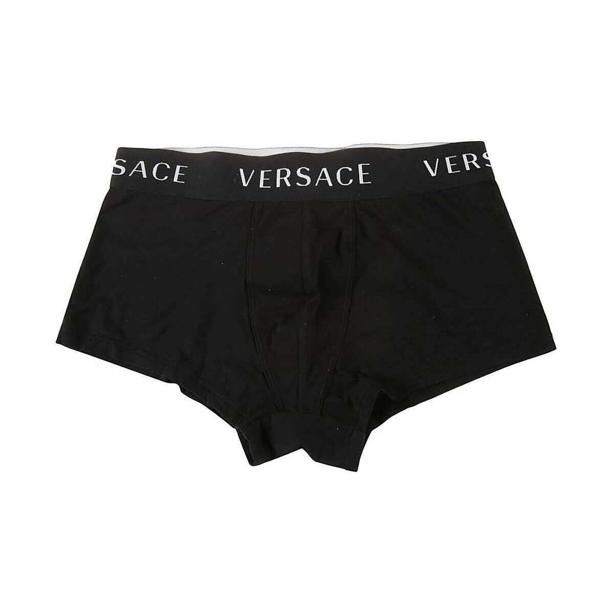 VERSACE ヴェルサーチ ブラック black アンダーウェア メンズ 春夏2021 AUU04020AC00058A1008 A1008 【関税・送料無料】【ラッピング無料】 ia