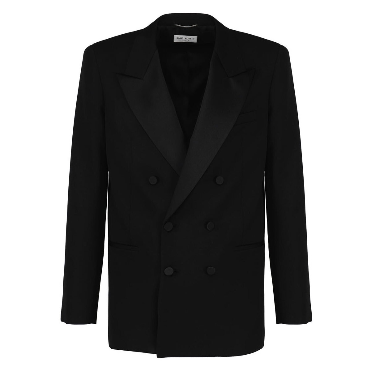 SAINT LAURENT PARIS イヴ サンローラン Black ジャケット メンズ 春夏2023 705724 Y512W1000 【関税・送料無料】【ラッピング無料】 iaのサムネイル