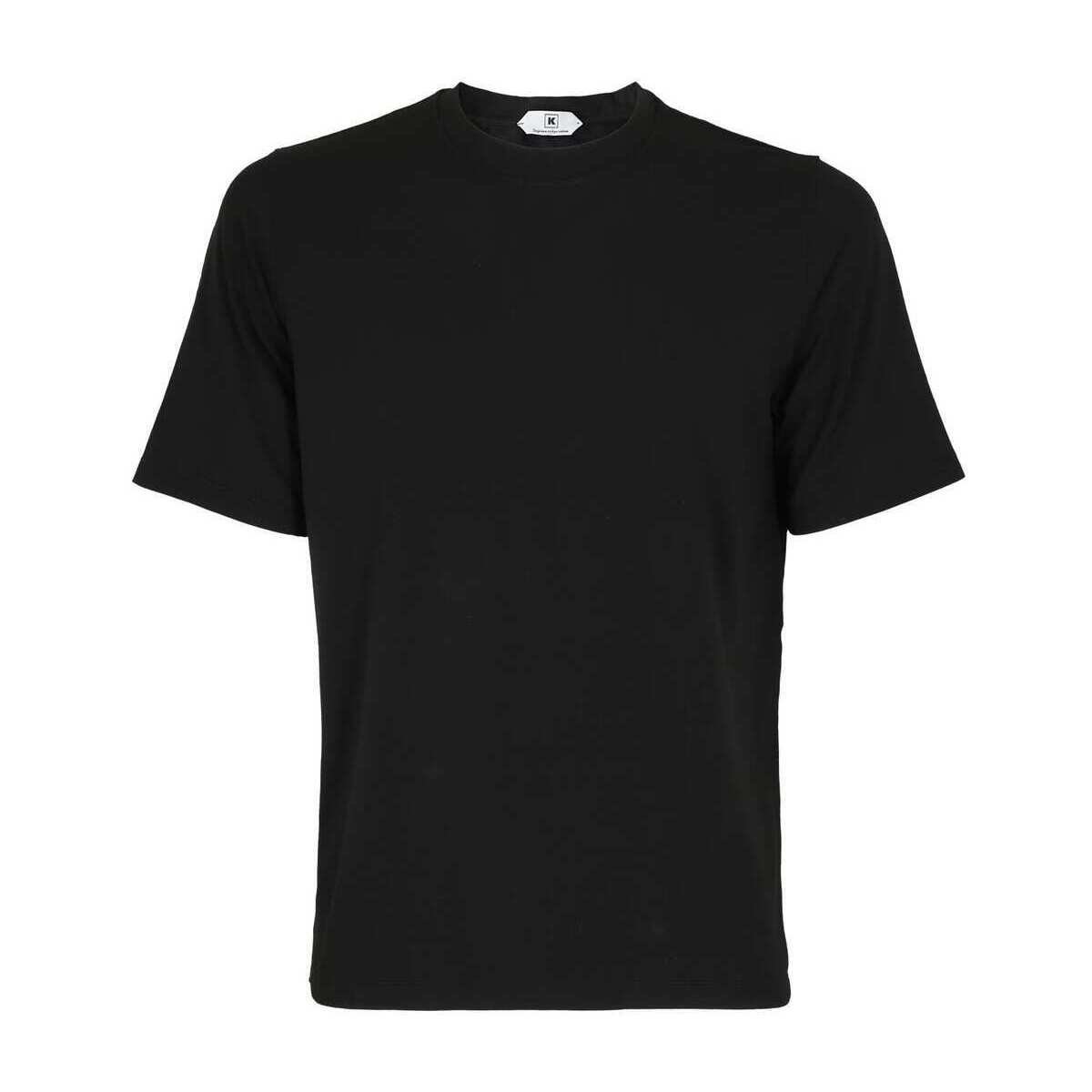 KIRED キーレッド ブラック Nero Tシャツ メンズ 春夏2023 WKISSMC W77240|092 16 NERO 【関税・送料無料】【ラッピング無料】 ia