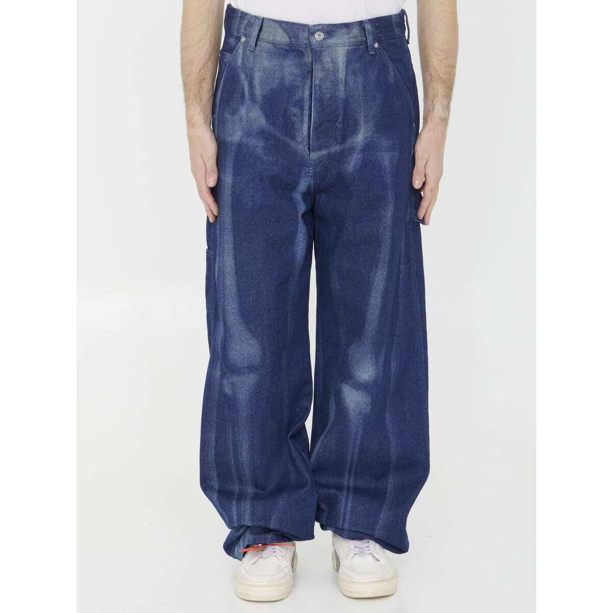 OFF WHITE オフホワイト ブルー LIGHT BLUE デニム メンズ 春夏2023 OMYA173S23DEN0016900 【関税・送料無料】【ラッピング無料】 iaのサムネイル