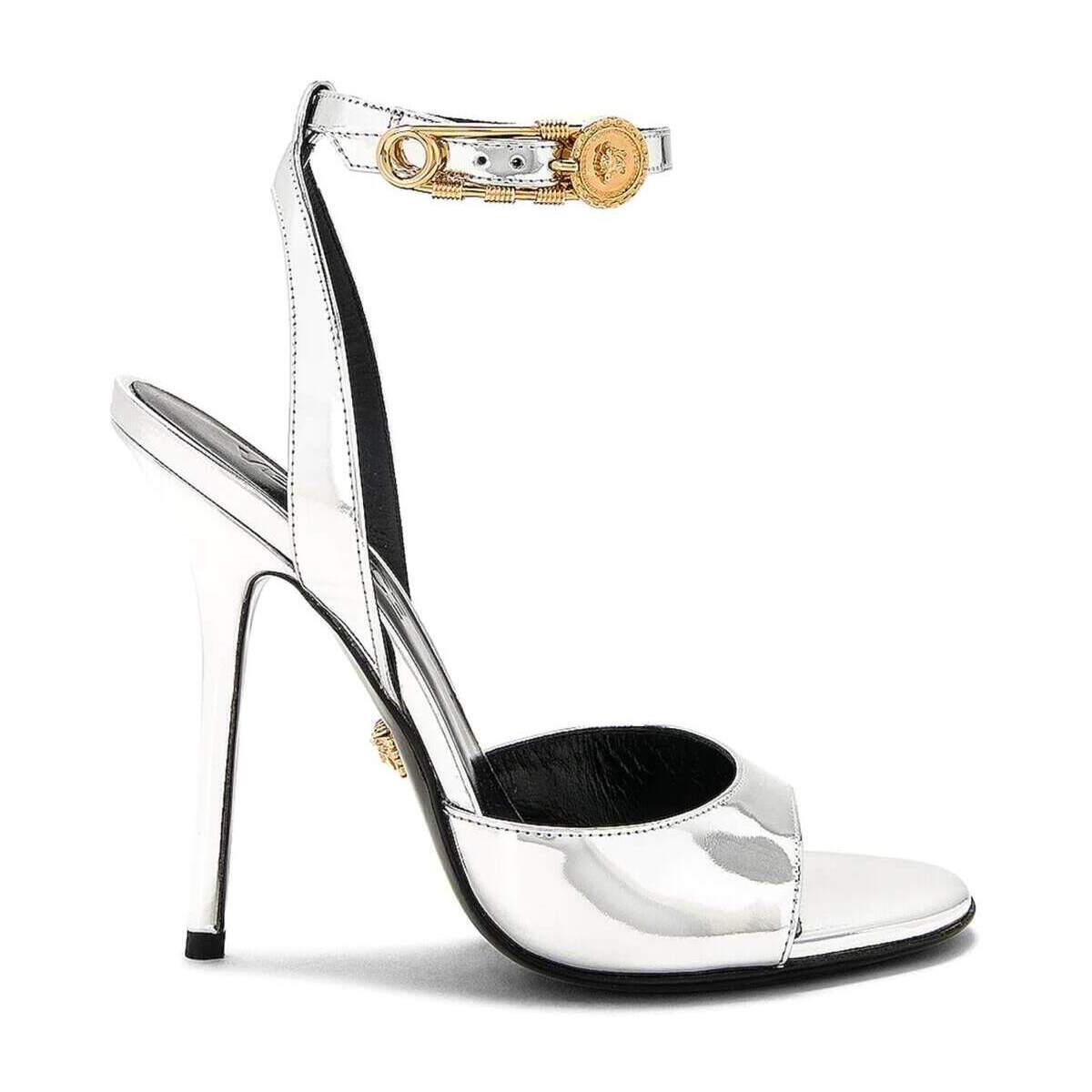 VERSACE ヴェルサーチ シルバー Silver サンダル レディース 春夏2023 1003205 1A02259 【関税・送料無料】【ラッピング無料】 iaのサムネイル