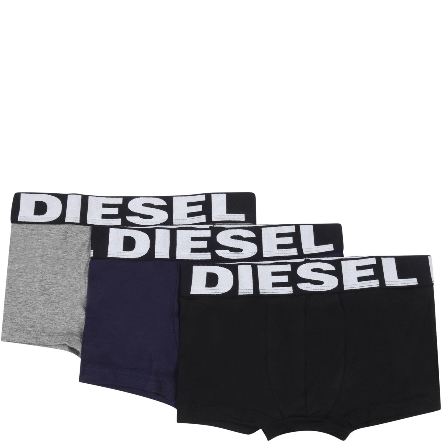 【土日限定クーポン配布中！】 DIESEL ディーゼル マルチカラー Multicolor アンダーウェア ボーイズ 秋冬2021 00J575 0WBAE K9007 【関税・送料無料】【ラッピング無料】 ia