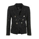 BALMAIN バルマン ブラック Black ジャケット ガールズ 春夏2023 BS2A54 I0137 930 【関税・送料無料】【ラッピング無料】 ia