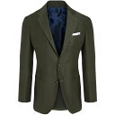 【10周年記念クーポン！P4倍！】 KITON キートン グリーン GREEN ジャケット メンズ 秋冬2021 UG89H0784004 【関税・送料無料】【ラッピング無料】 ia