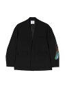 MARCELO BURLON マルセロ・ブロン ブラック Nero ジャケット ボーイズ 春夏2023 CBEN002S23FAB001 1084 【関税・送料無料】【ラッピング無料】 ia