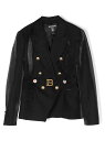 BALMAIN バルマン ブラック Black ジャケット ガールズ 春夏2023 BS2B44 I0139 930OR 【関税・送料無料】【ラッピング無料】 ia