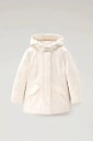 WOOLRICH ウールリッチ ジャケット ガールズ 秋冬2023 CFWKOU0223FRUT0641 MKC MILKY CREAM 【関税・送料無料】【ラッピング無料】 ia