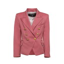 【15,000円以上1,000円OFF!!】 BALMAIN バルマン ピンク Pink ジャケット ガールズ 秋冬2023 BT2A34 I0089 521 【関税・送料無料】【ラッピング無料】 ia