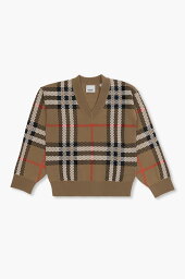 【本日5の付く日ポイント4倍!!】 BURBERRY バーバリー ベージュ BEIGE トップス ガールズ 秋冬2023 8068391 HOLLYA7028 【関税・送料無料】【ラッピング無料】 ia