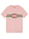 GUCCI グッチ ピンク Rosa ドレス ガールズ 秋冬2023 742281XJFKZ 5658 【関税・送料無料】【ラッピング無料】 ia