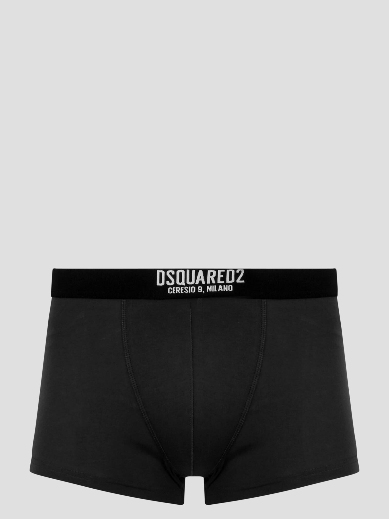 DSQUARED2 ディースクエアード ブラック Black アンダーウェア メンズ 秋冬2023 D9LC64010 ISA01 001 【関税・送料無料】【ラッピング無料】 ia