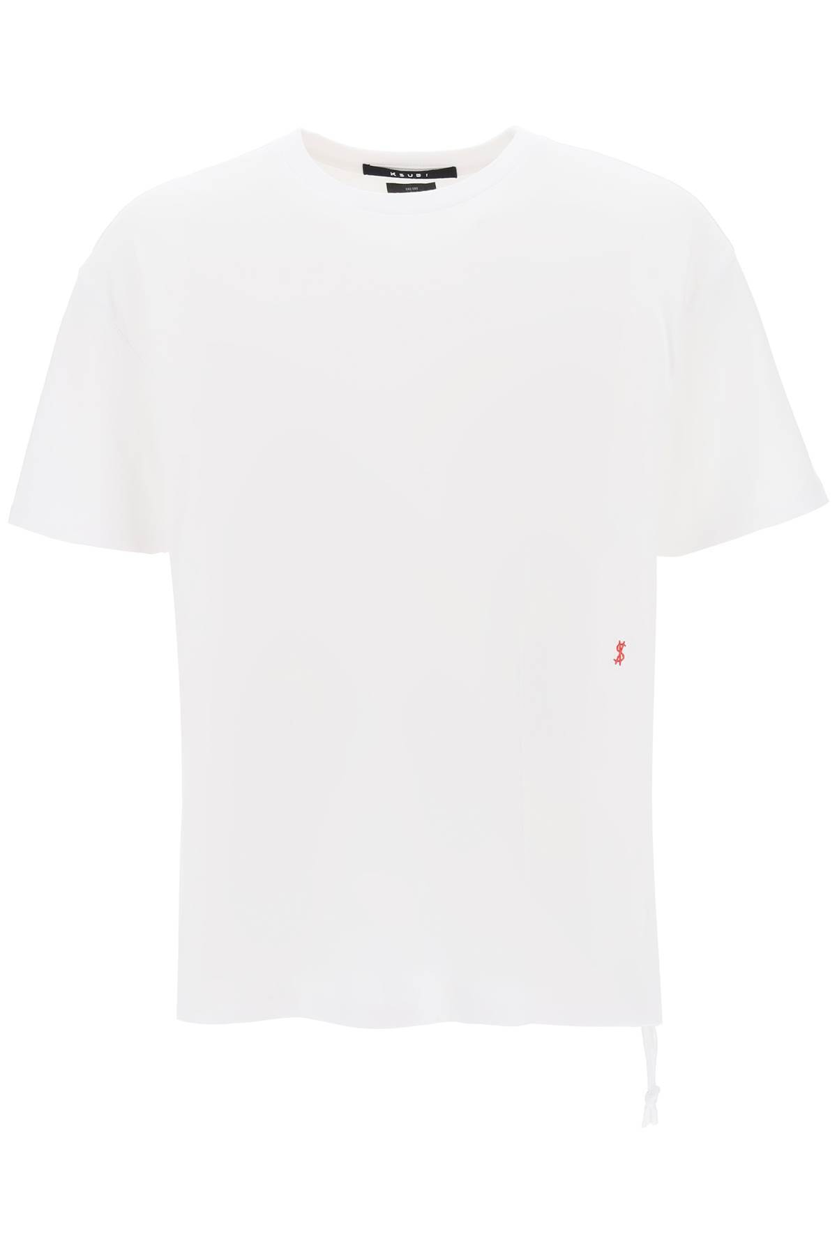 KSUBI Tシャツ メンズ 秋冬2023 MEX21TE003 WHITE 【関税 送料無料】【ラッピング無料】 ia