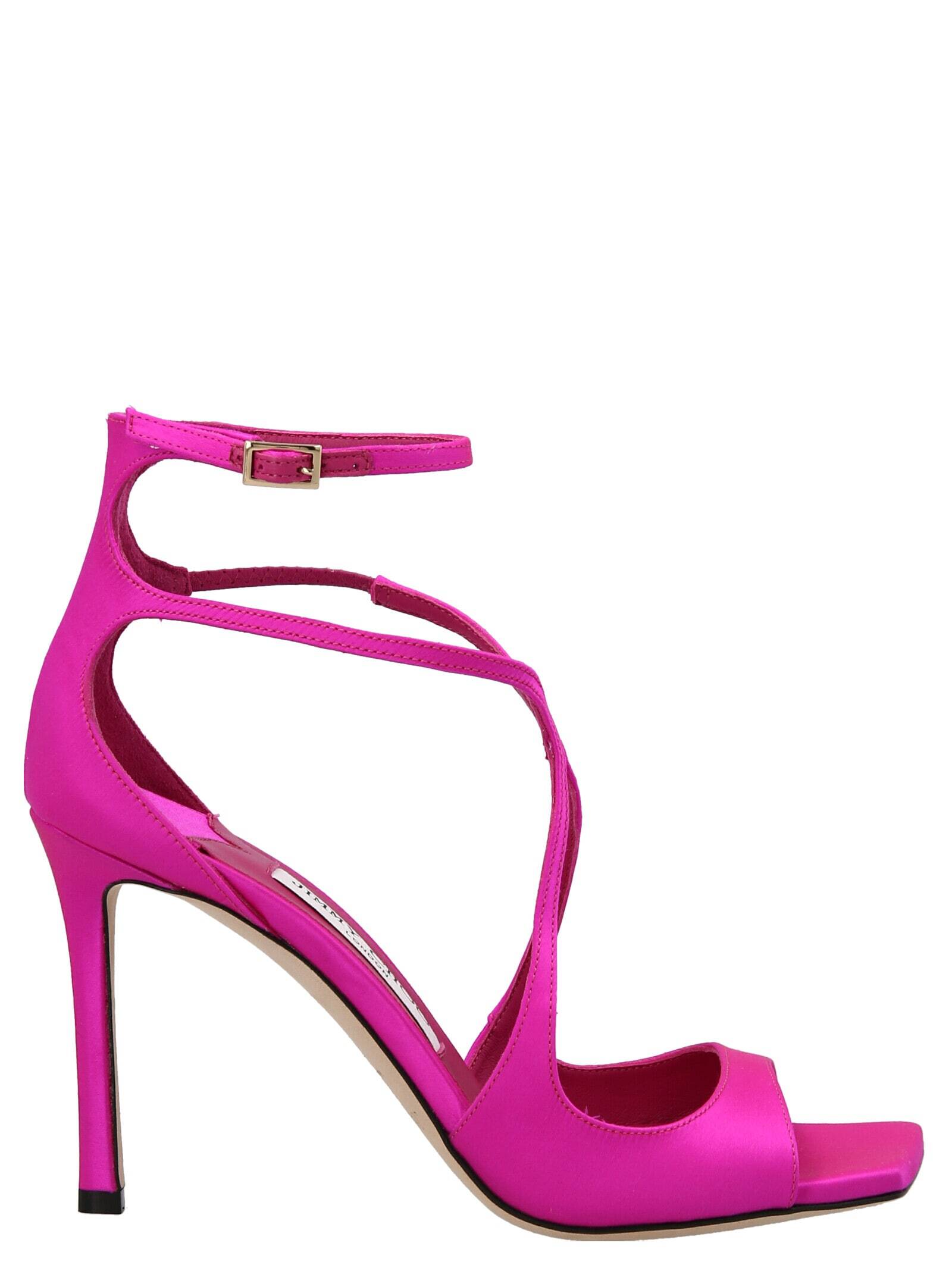 JIMMY CHOO ジミーチュウ パープル Fuchsia サンダル レディース 春夏2023 AZIA95.SAT FUCHSIA 【関税・送料無料】【ラッピング無料】 iaのサムネイル