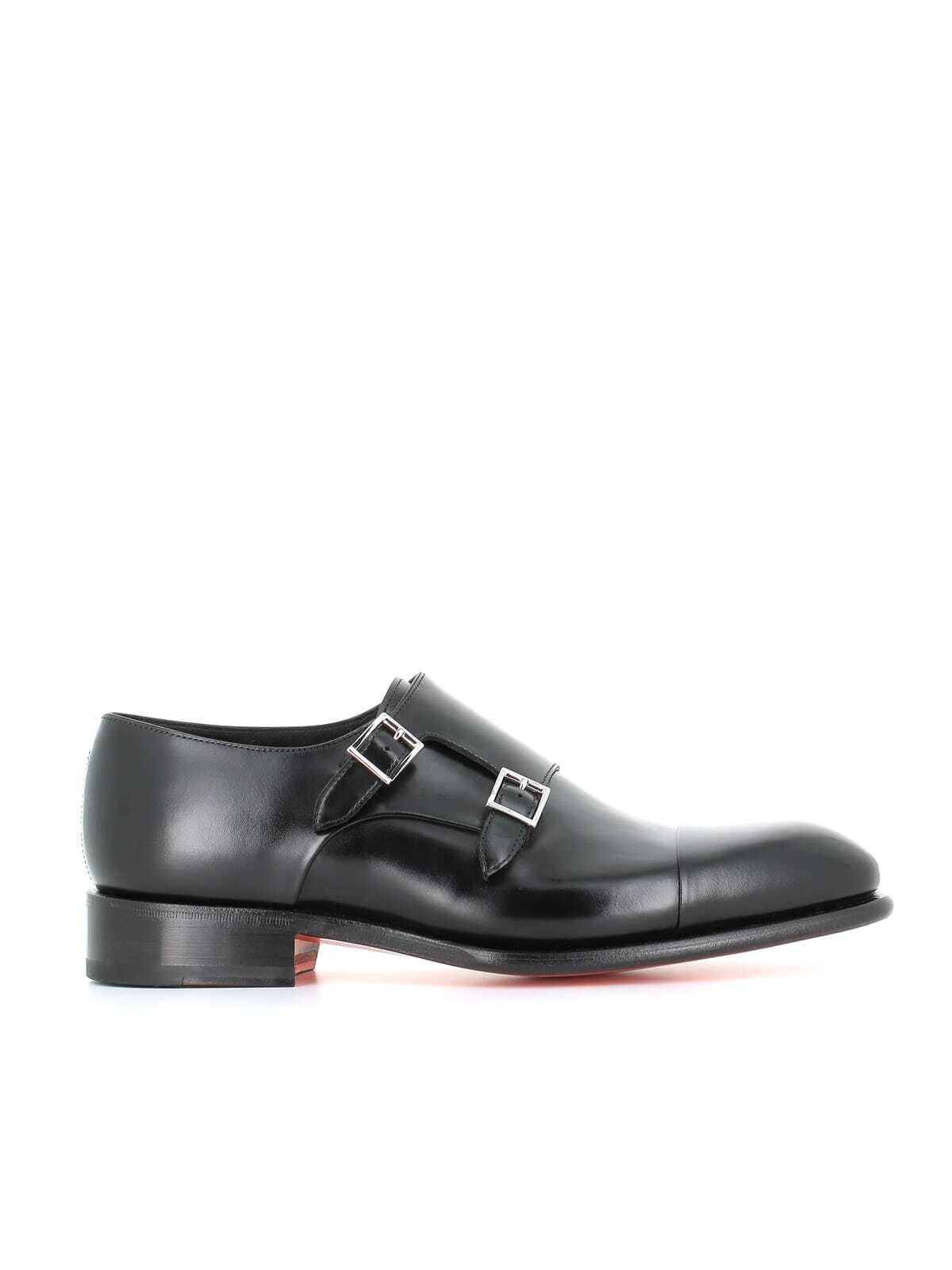 SANTONI サントーニ ブラック Black ドレスシューズ メンズ 秋冬2023 MCCR116S2MC1HWDN01 NERO 【関税・送料無料】【ラッピング無料】 ia