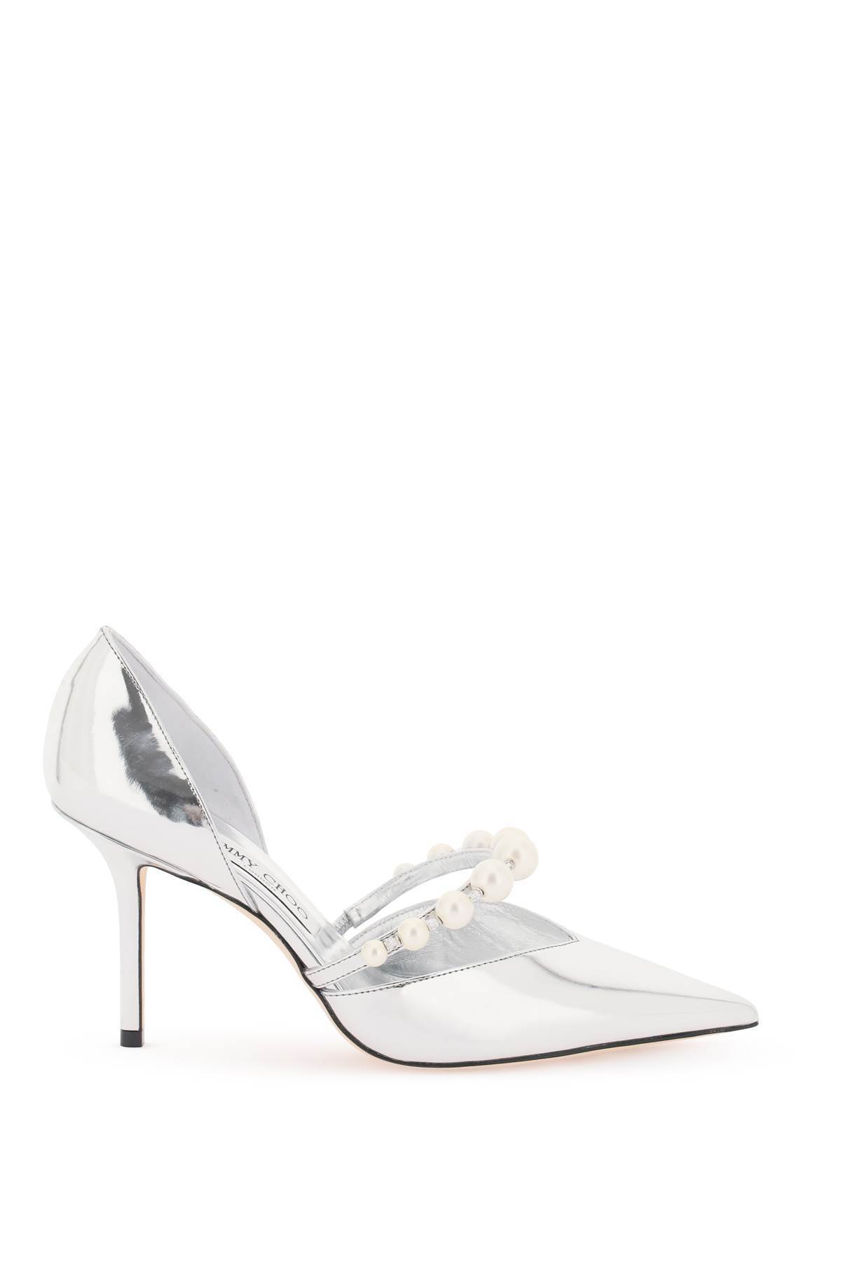 JIMMY CHOO ジミーチュウ パンプス レディース 秋冬2023 AURELIE 85 QUR SILVW  ia