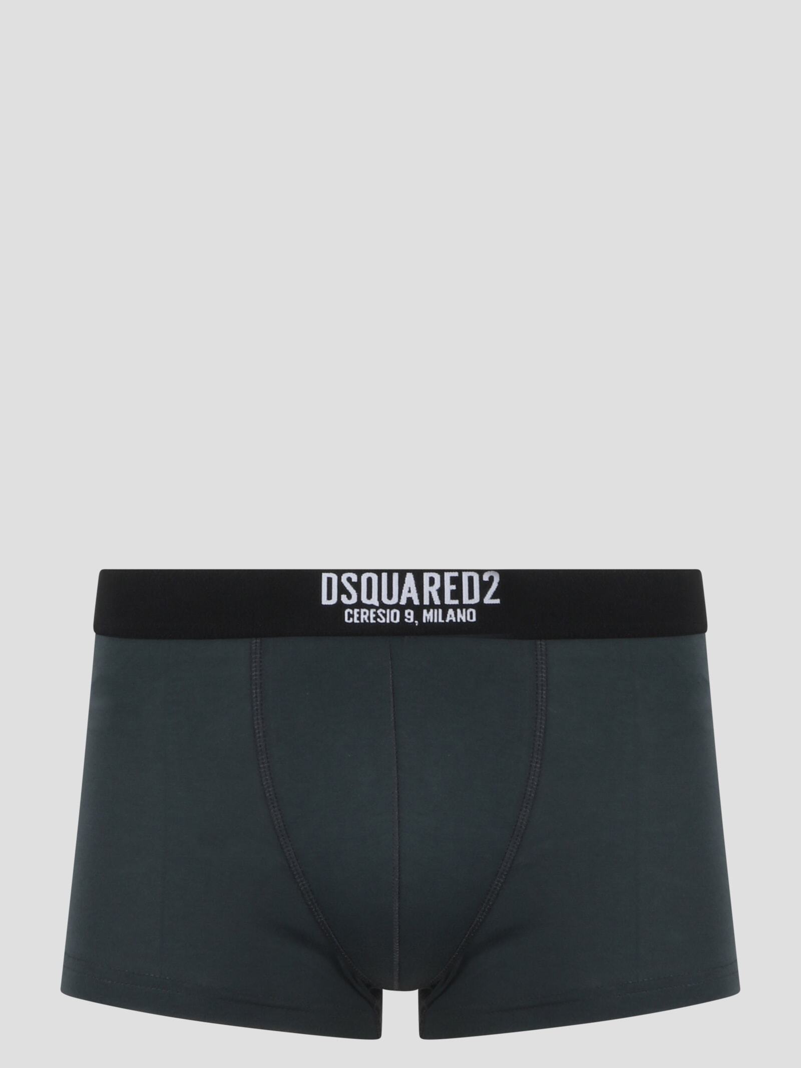 DSQUARED2 ディースクエアード グリーン Green アンダーウェア メンズ 秋冬2023 D9LC64010 ISA01 035 【関税・送料無料】【ラッピング無料】 ia