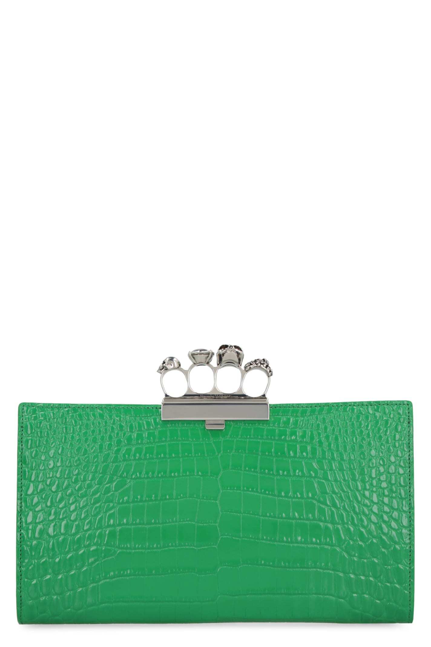 ALEXANDER MCQUEEN アレキサンダー マックイーン グリーン green クラッチバッグ レディース 秋冬2023 5705821HBUC_3510 【関税・送料無料】【ラッピング無料】 ia