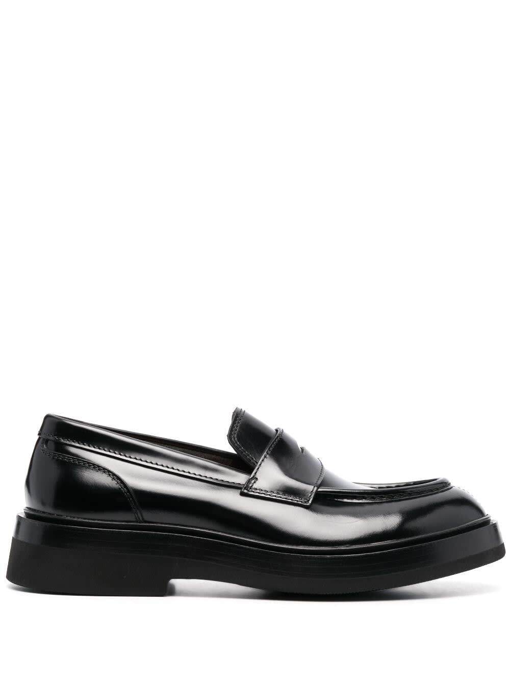 SANTONI サントーニ ブラック Black ローファー メンズ 秋冬2023 MCAF18365JW6SNOV N01 BLACK 【関税・送料無料】【ラッピング無料】 ia