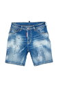 DSQUARED2 ディースクエアード ブルー Denim パンツ ボーイズ 春夏2023 DQ1477D0A2L DQ01 【関税・送料無料】【ラッピング無料】 ia