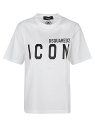 【15,000円以上ご購入で1,000円OFF！】 DSQUARED2 ディースクエアード ホワイト White/black Tシャツ レディース 秋冬2023 S80GC0056 S23009 989 WHITE/BLACK 【関税・送料無料】【ラッピング無料】 ia