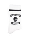 【15,000円以上ご購入で1,000円OFF！】 ALEXANDER MCQUEEN アレキサンダー マックイーン ホワイト WHITE ソックス メンズ 秋冬2023 758295 4102Q9060 【関税・送料無料】【ラッピング無料】 ia