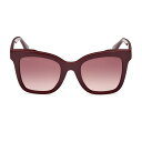 【15,000円以上1,000円OFF!!】 MAX MARA マックス マーラ レッド Rosso サングラス・メガネ レディース 秋冬2023 MM0067 66Z 【関税・送料無料】【ラッピング無料】 ia