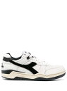 【15,000円以上1,000円OFF 】 DIADORA ディアドラ スニーカー メンズ 秋冬2023 201.180117 C0351 WHITE BLACK 【関税 送料無料】【ラッピング無料】 ia