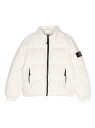 STONE ISLAND JUNIOR ストーン アイランド ジャケット ボーイズ 秋冬2023 791640823 V0093 IVORY 【関税・送料無料】【ラッピング無料】 ia