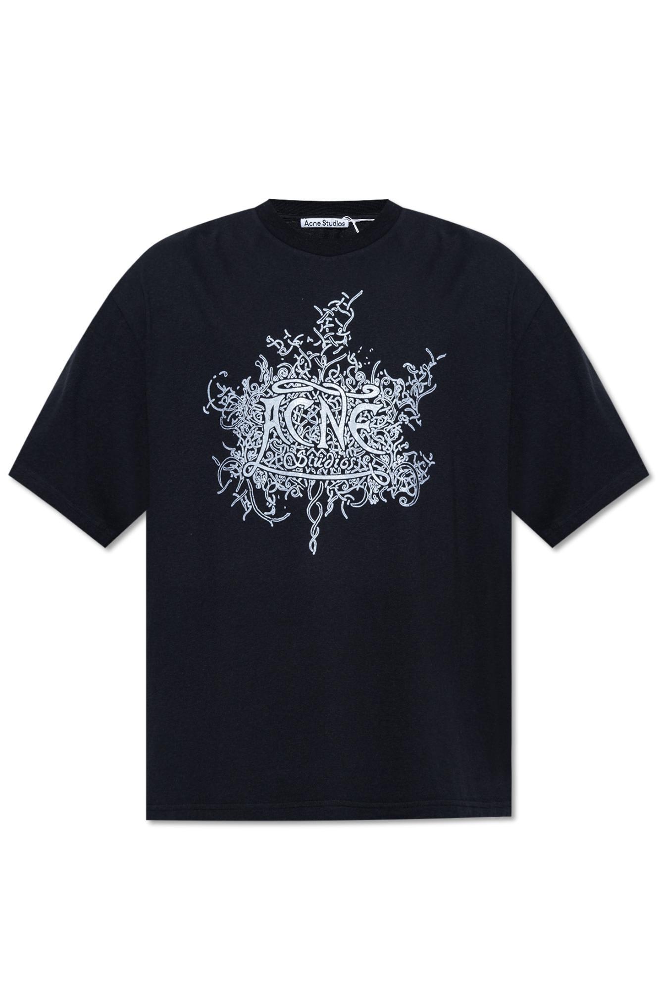 ACNE STUDIOS アクネ ストゥディオズ Faded black Tシャツ メンズ 秋冬2023 BL0358 FN-MN-TSHI000530BM0 【関税・送料無料】【ラッピング無料】 iaのサムネイル