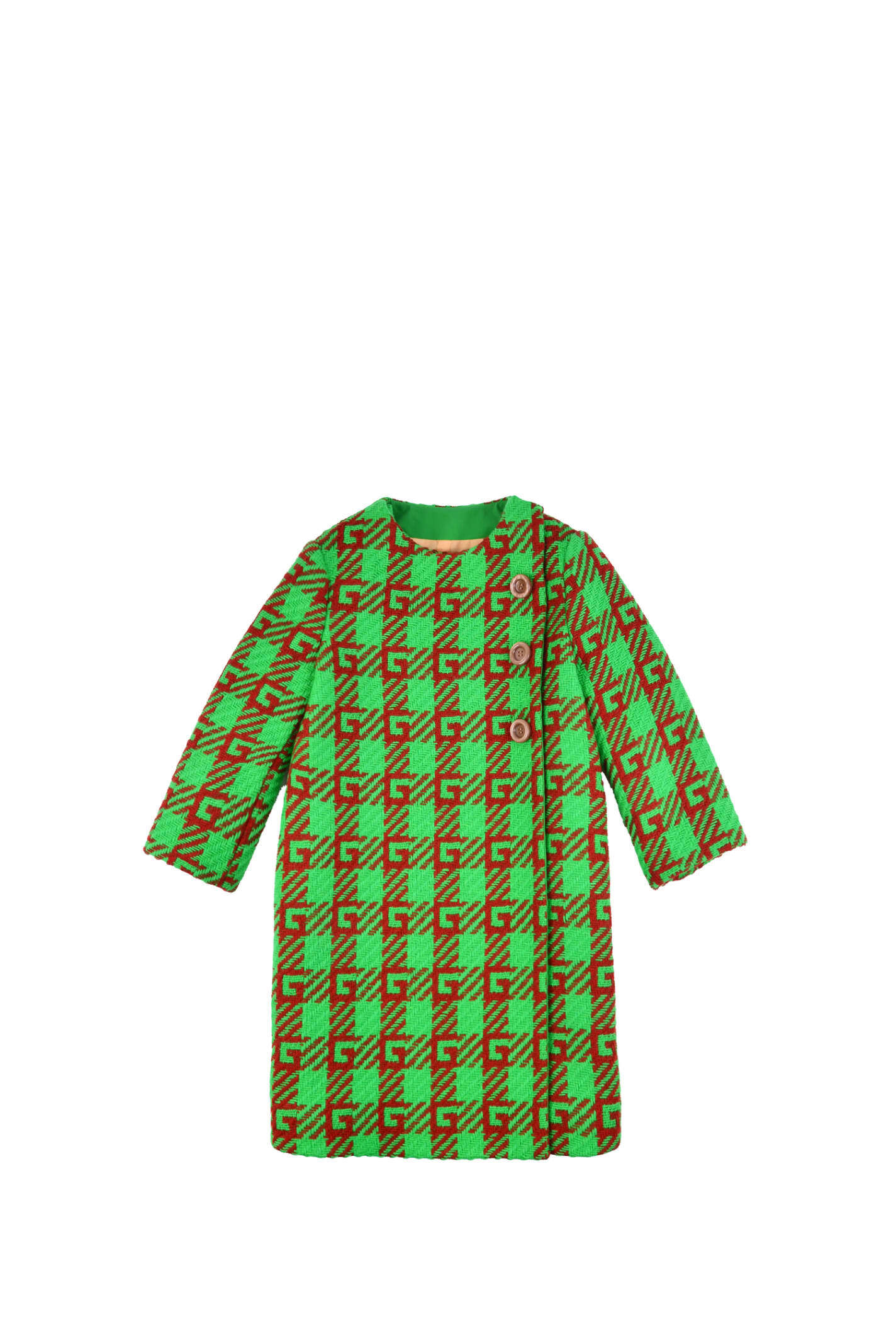 GUCCI グッチ グリーン Green ジャケット ガールズ 春夏2023 695261ZAIRL 3331 【関税・送料無料】【ラ..