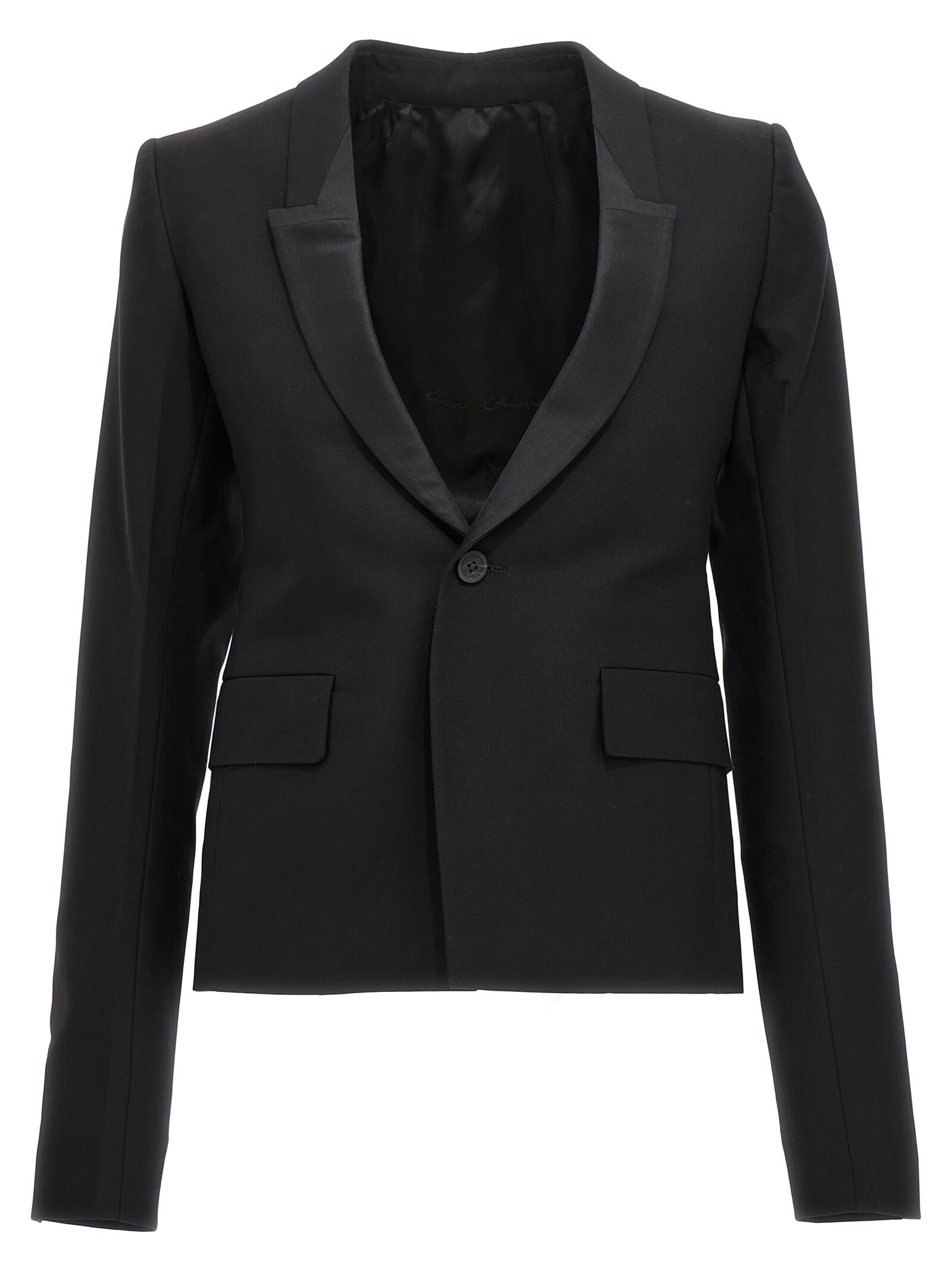 RICK OWENS リック オウエンス ブラック Black ジャケット レディース 秋冬2023 RP02C1764ZLSC09 【関税・送料無料】【ラッピング無料】 iaのサムネイル