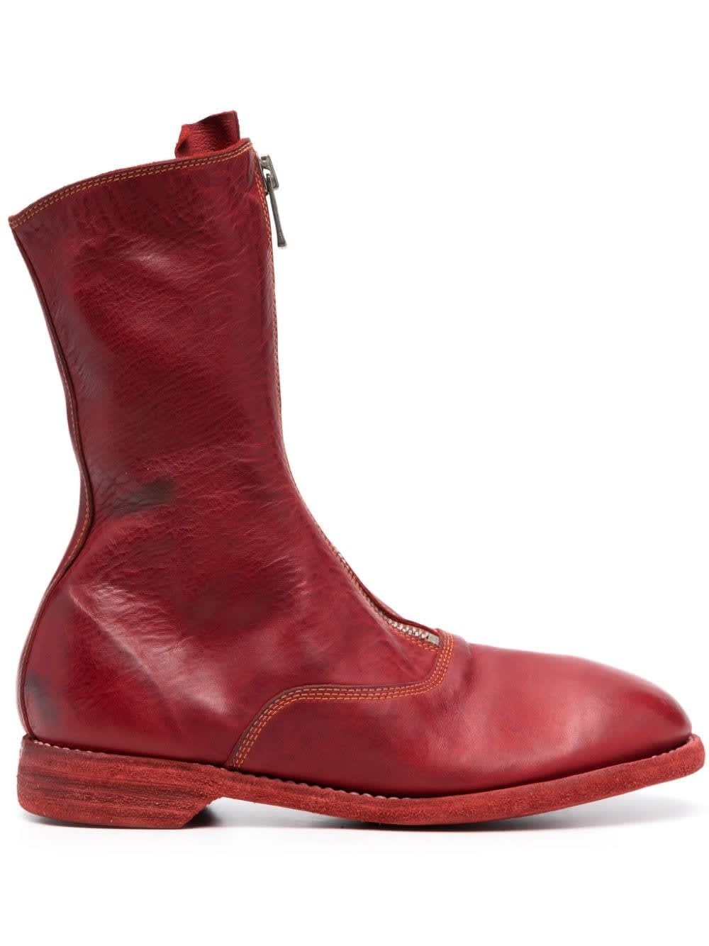 GUIDI グイディ ブーツ レディース 秋冬2023 310.SOFT.HORSE|093 1006T RED 【関税・送料無料】【ラッピング無料】 ia