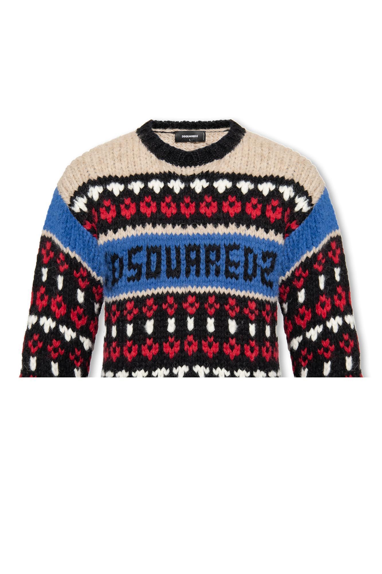 【お買い物マラソン!全商品最大ポイント44.5倍】 DSQUARED2 ディースクエアード マルチカラー Multicolor ニットウェア メンズ 秋冬2023 S71HA1215 S18350961 【関税・送料無料】【ラッピング無料】 iaのサムネイル