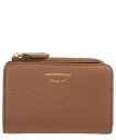 【15,000円以上ご購入で1,000円OFF！】 EMPORIO ARMANI エンポリオ アルマーニ ブラウン BROWN 財布 レディース 秋冬2023 YVZ7B Y3H327 86006 【関税・送料無料】【ラッピング無料】 ia