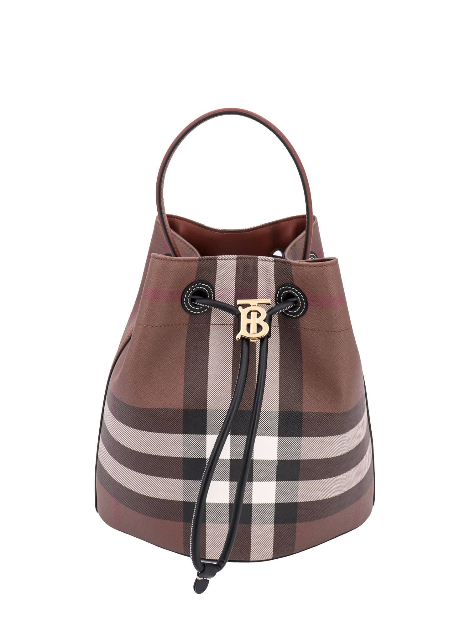 BURBERRY バーバリー Dark birch brown トートバッグ レディース 秋冬2023 8069655 .A8900 【関税・送料無料】【ラッピング無料】 iaのサムネイル