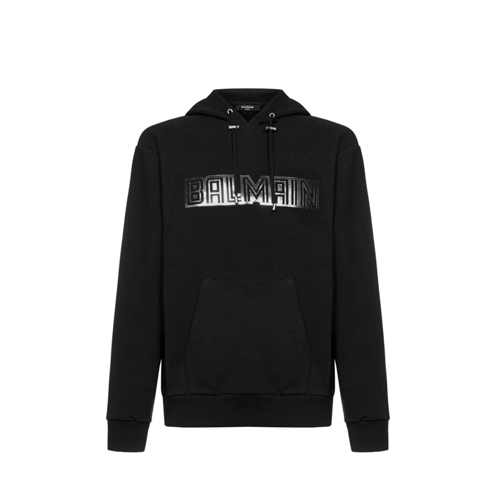 BALMAIN バルマン ブラック Black トレーナー メンズ 秋冬2023 WH0JR002_B160 【関税・送料無料】【ラ..