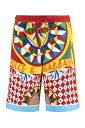 【楽天スーパーSALE!!100000円以上4000円OFFクーポン対象】 DOLCE&GABBANA ドルチェ&ガッバーナ マルチカラー Multicolor ショーツ メンズ 秋冬2023 GV37ATHI771_HH4KV 【関税・送料無料】【ラッピング無料】 ia