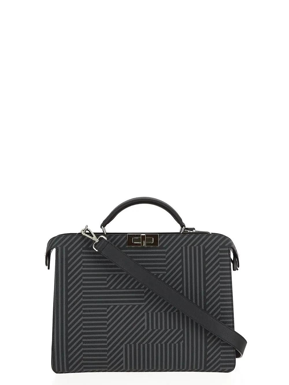 FENDI フェンディ ブラック BLACK トートバッグ メンズ 秋冬2023 7VA529 APDNF1MM1 【関税・送料無料】【ラッピング無料】 ia