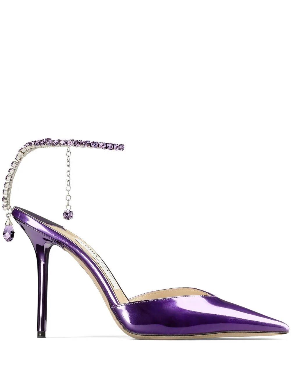 JIMMY CHOO ジミーチュウ パープル Viola パンプス レディース 秋冬2023 SAEDA 100 BAQ CASSIS/CASSIS 【関税・送料無料】【ラッピング無料】 iaのサムネイル