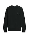 フレッドペリー 【15,000円以上1,000円OFF!!】 FRED PERRY フレッド ペリー ブラック Black ニットウェア メンズ 秋冬2023 FPK960147 198 【関税・送料無料】【ラッピング無料】 ia